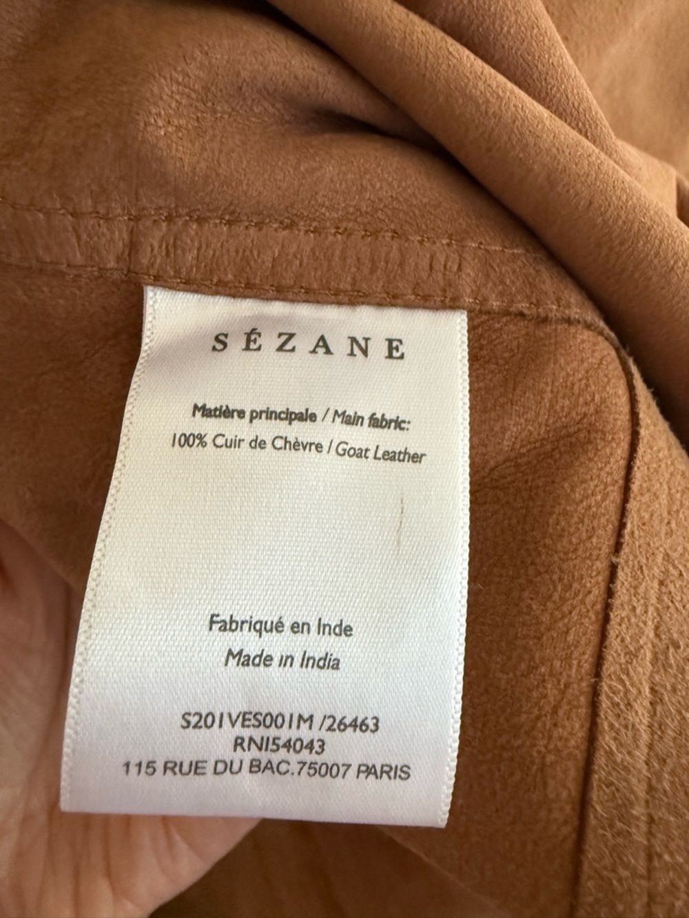Sezane WILL JACKET size M - Picture 6 of 10
